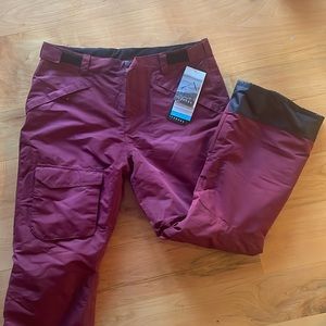 New with Tags Iceburg Maroon Ski Pants